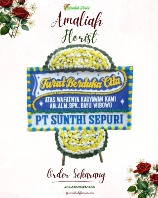 Papan Bunga Duka di Sukra