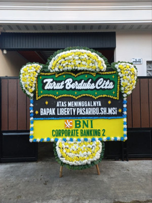 Papan Bunga Duka di Sukra