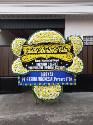 Papan Bunga Duka di Sukra