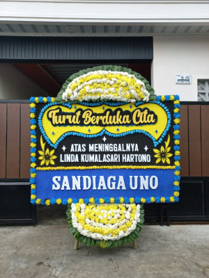 Papan Bunga Duka di Sukra